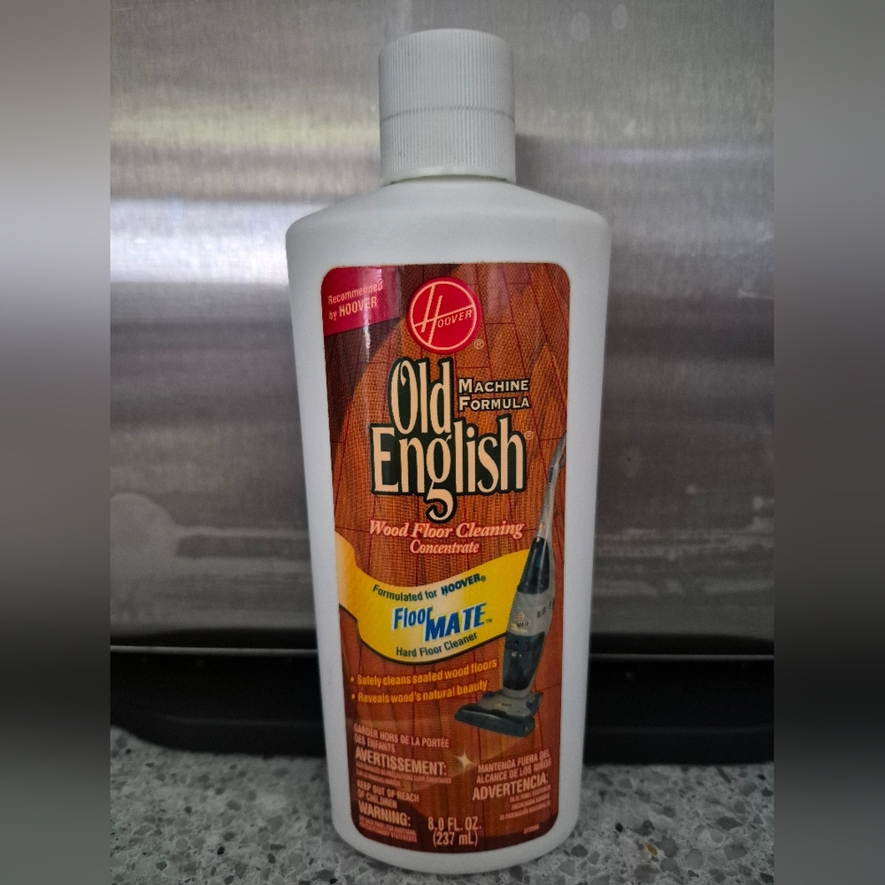 New Hoover Old English Wood Floor Cleaning Concentrate Floormate Cleaner 8 fl oz